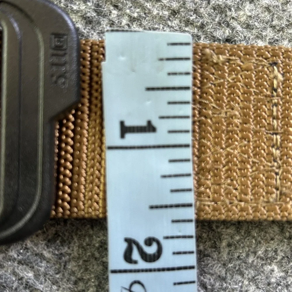 5.11 Tactical Duty Belt Double‎ Duty Coyote Brown Black Reversible 59568 Nylon